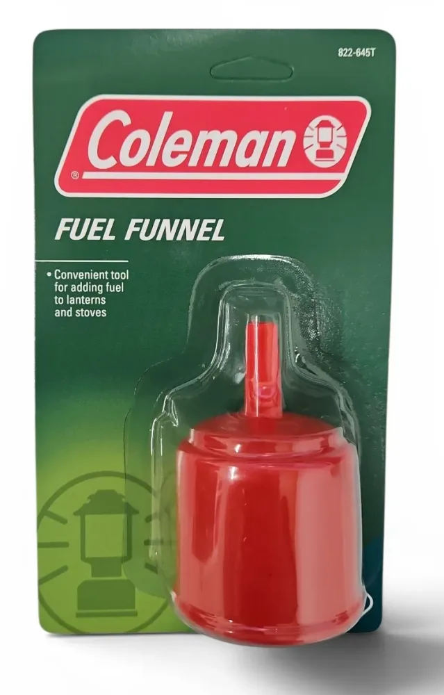 Coleman - Einfülltrichter für Laternen oder Kocher (rot)