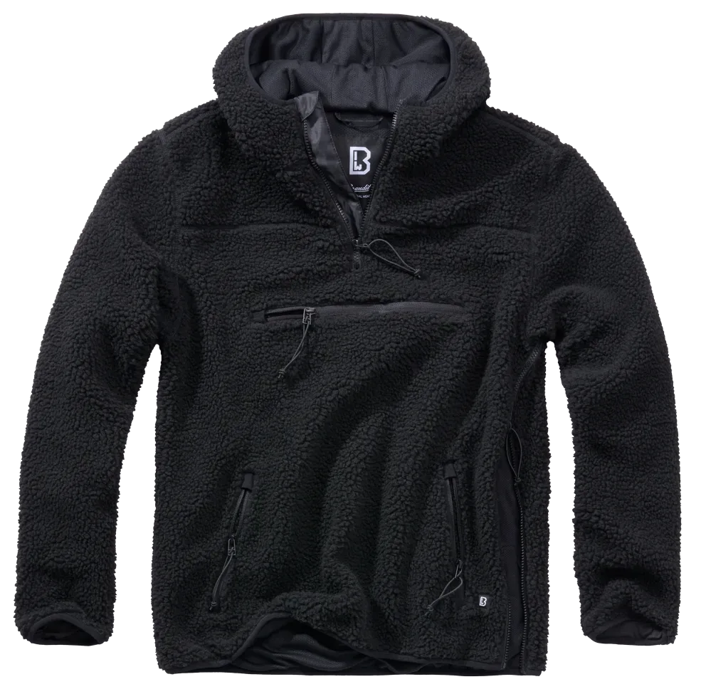Brandit - Teddyfleece Worker Pullover black