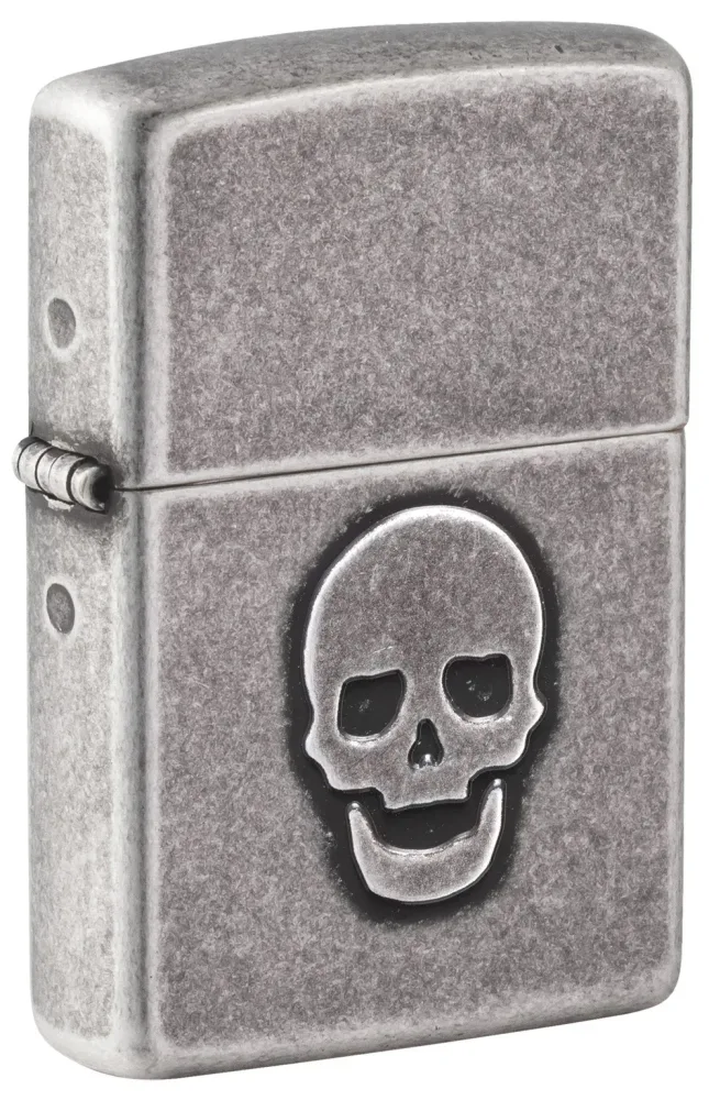 Zippo Feuerzeug - Stamped Skull