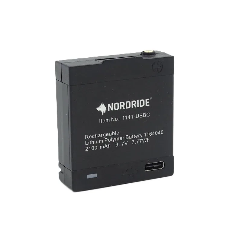 NORDRIDE - Zubehör 1141 Akku zu 5096 mit USB-C