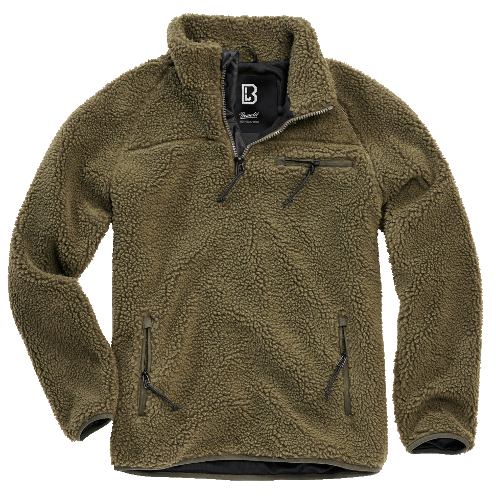 Brandit - Teddyfleece Troyer olive