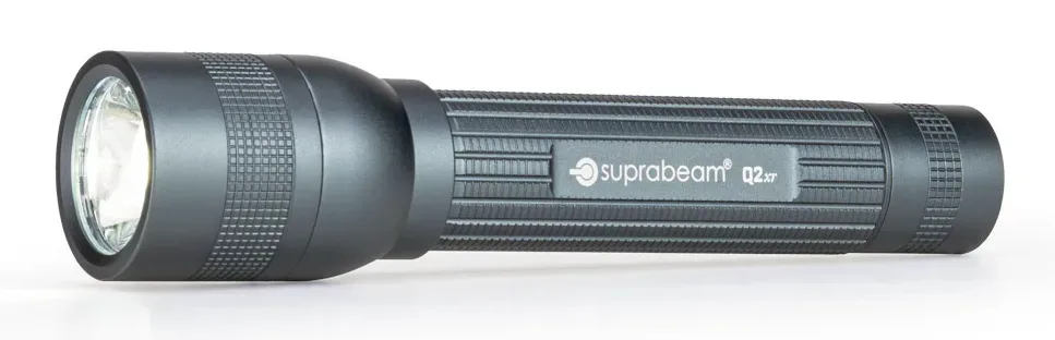 Suprabeam - Taschenlampe Q2xr (800 Lumen) + Q1mini als Geschenk!