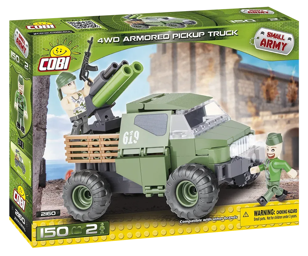 COBI SMALL ARMY - 4WD Armored Pickup Truck