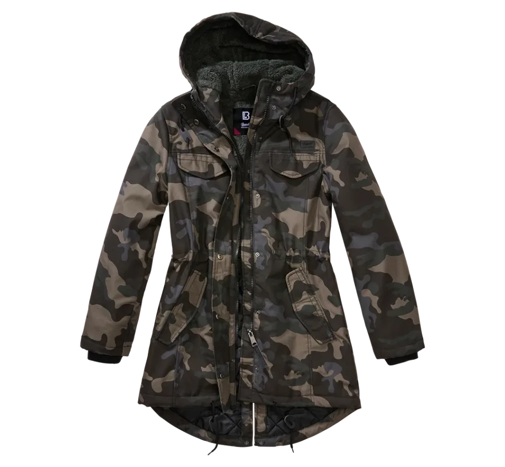 Brandit - Women Marsh Lake Parka darkcamo