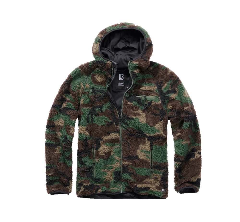 Brandit - Teddyfleece Worker Jacket woodland