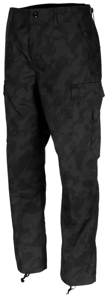 US Kampfhose, BDU, Rip Stop, night-camo