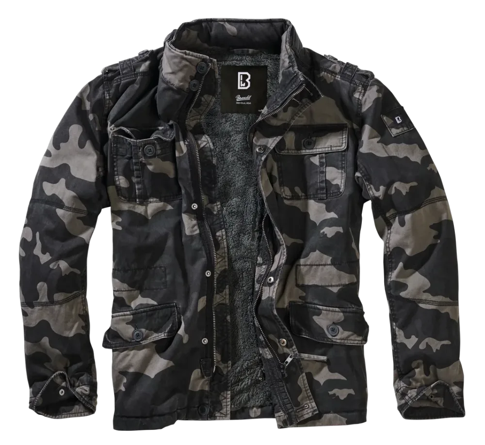 Brandit - Britannia Winter Jacket darkcamo