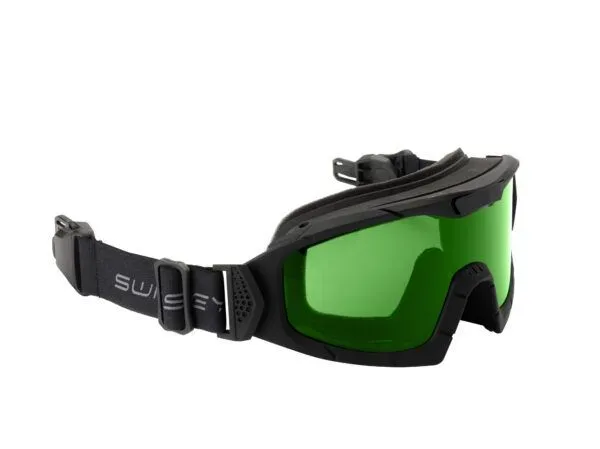 Swisseye Tactical - Brille R-Tac rubber black (laser lens 694/830–860/1064 green)