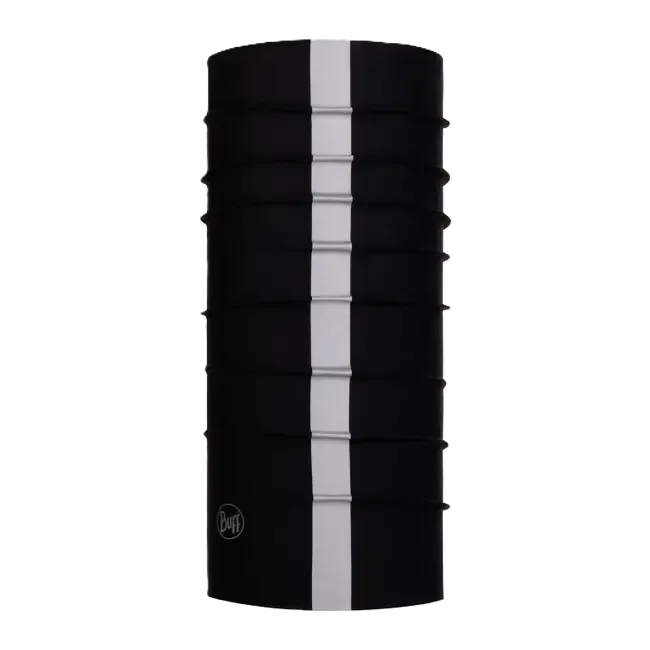 BUFF® Safety - Ecostretch Mehrzweckschal Reflective Black (UV-Schutz+Reflektierend)
