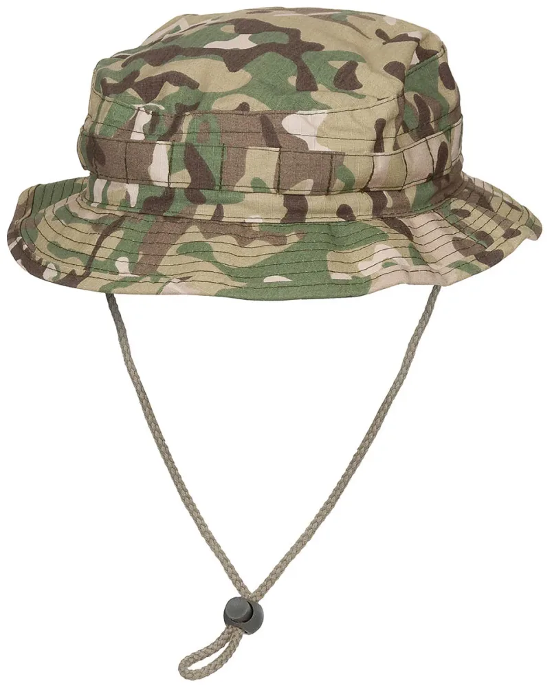 Brit. Buschhut, mit Kinnband, SF Boonie, R/S, operation-camo