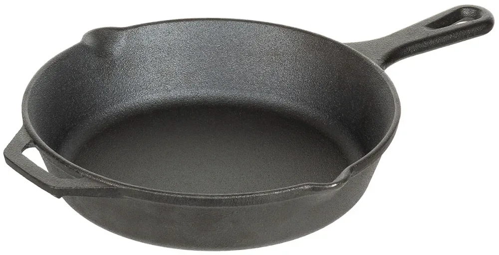Bratpfanne, Gusseisen, Griff, Durchmesser ca. 26 cm