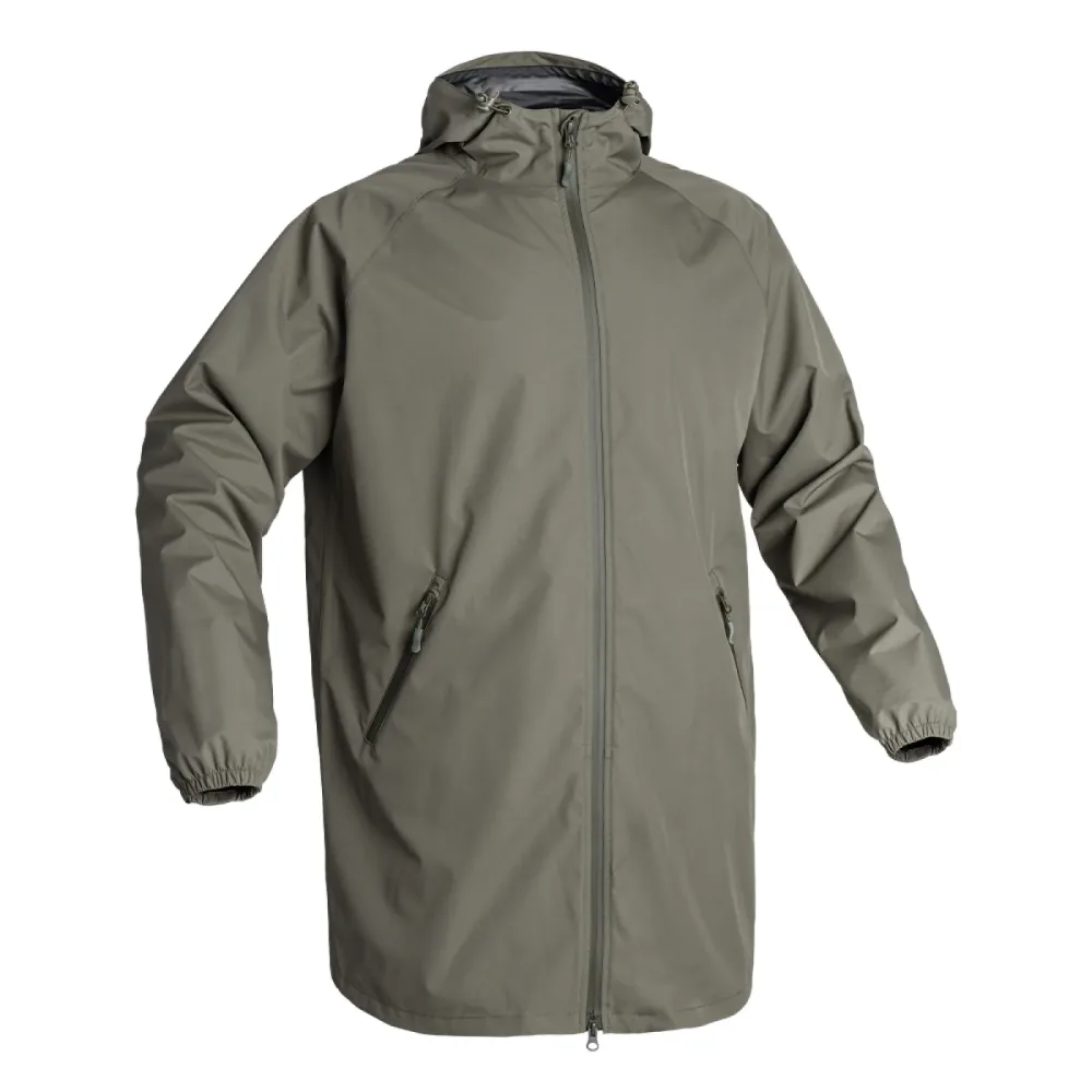 A10 Equipment - Lightshell Rain Protect Regenjacke lang (oliv)