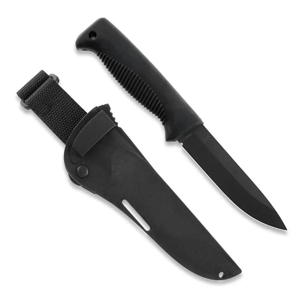 Peltonen Knives - M07 Ranger Puukko schwarz, PTFE Teflon, Kompositscheide (schwarz)