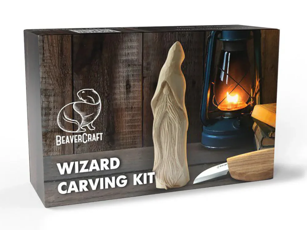 BeaverCraft - Zauberer-Schnitzset
