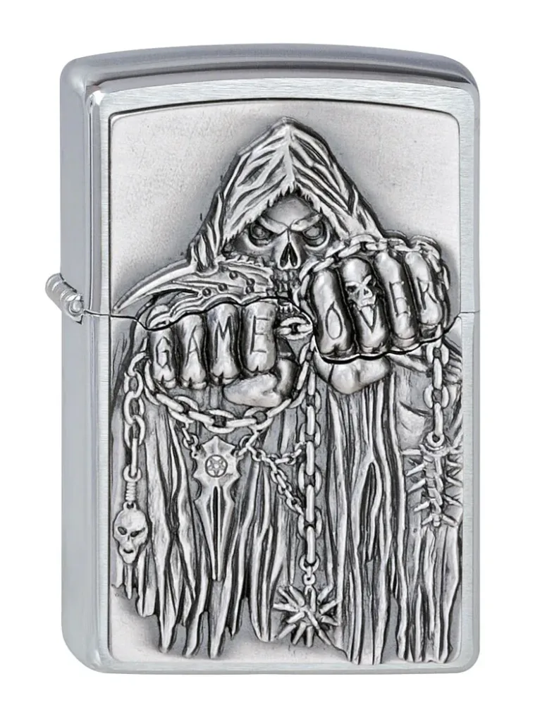Zippo Feuerzeug - Game Over Emblem