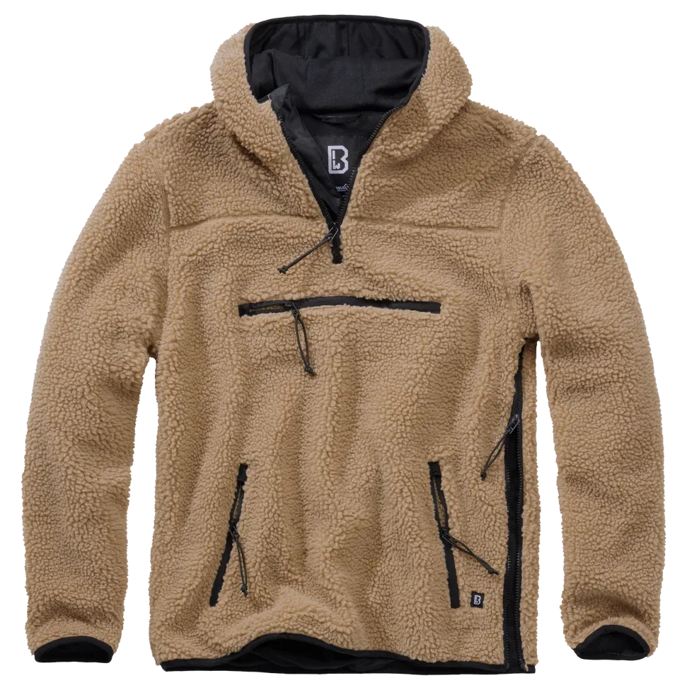 Brandit - Teddyfleece Worker Pullover camel