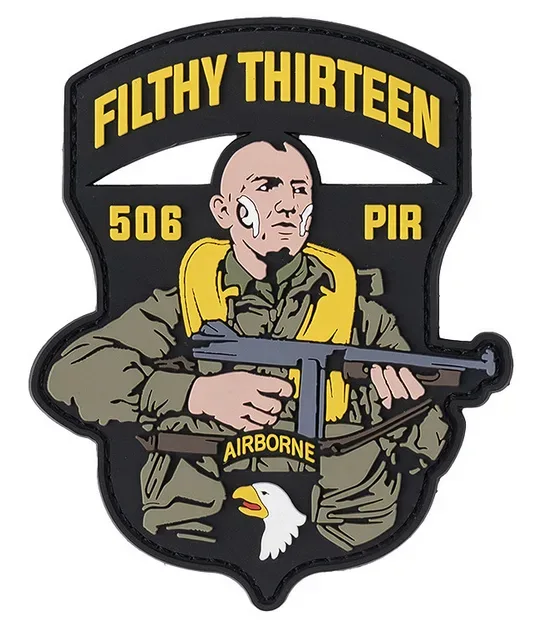 Klettabzeichen 506 PIR filthy thirteen - color