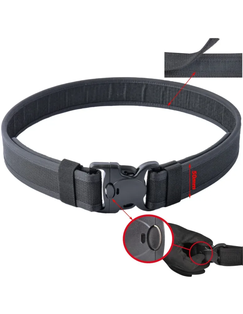 COP® - Dienstkoppel mit Hakenklett 50mm