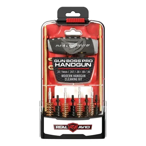 Real Avid - Handgun Cleaning Kit 22/9mm/357/38/40/45 (Reinigungsset)