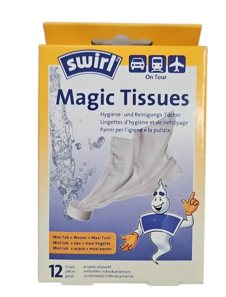 Swirl - Magic Tissues Hygiene- und Reinigungstücher (12 Stk.)