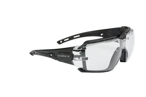 Swisseye Tactical - Brille TargetV620 rubber black (Lens clear)