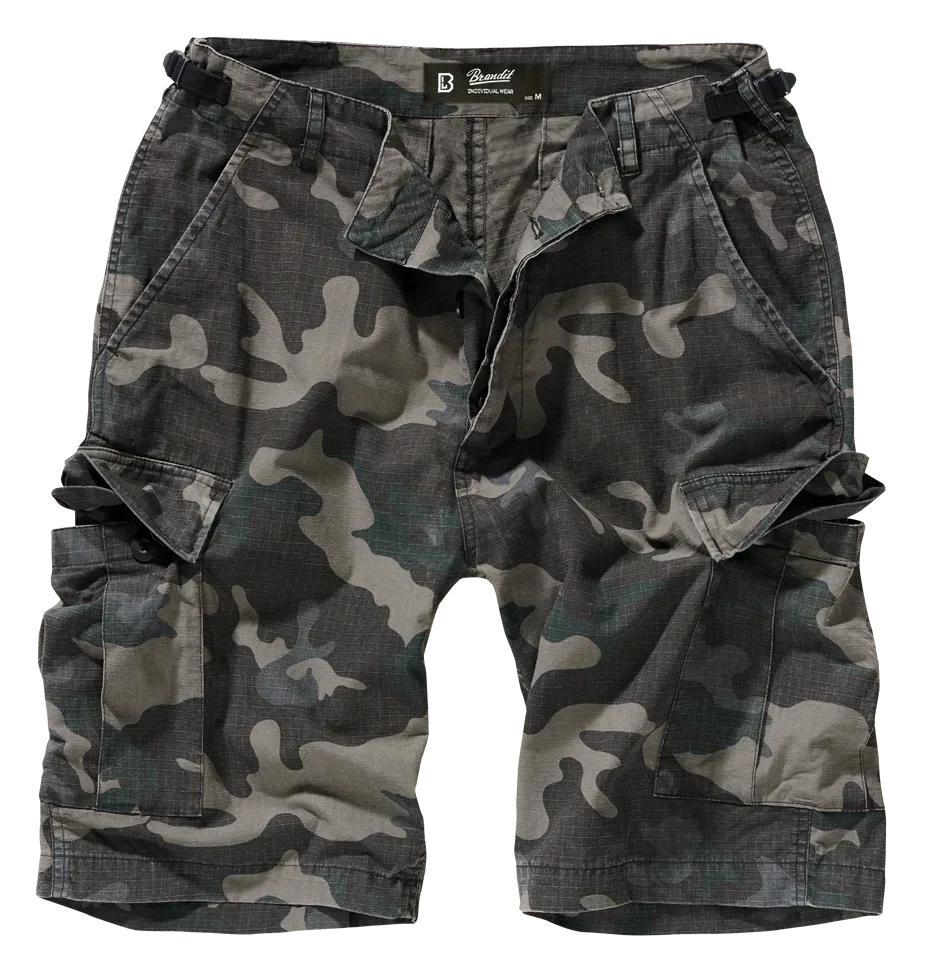 Brandit - BDU Ripstop Shorts darkcamo