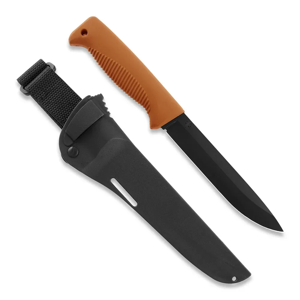 Peltonen Knives - M95 Ranger Puukko orange, PTFE Teflon, Kompositscheide (schwarz)