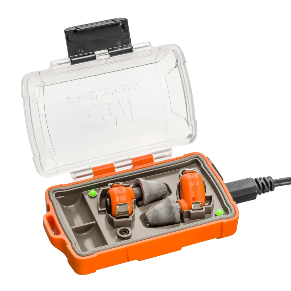 3M Peltor - Elektronischer Gehörschutzstöpsel, EEP-100 EU OR, orange