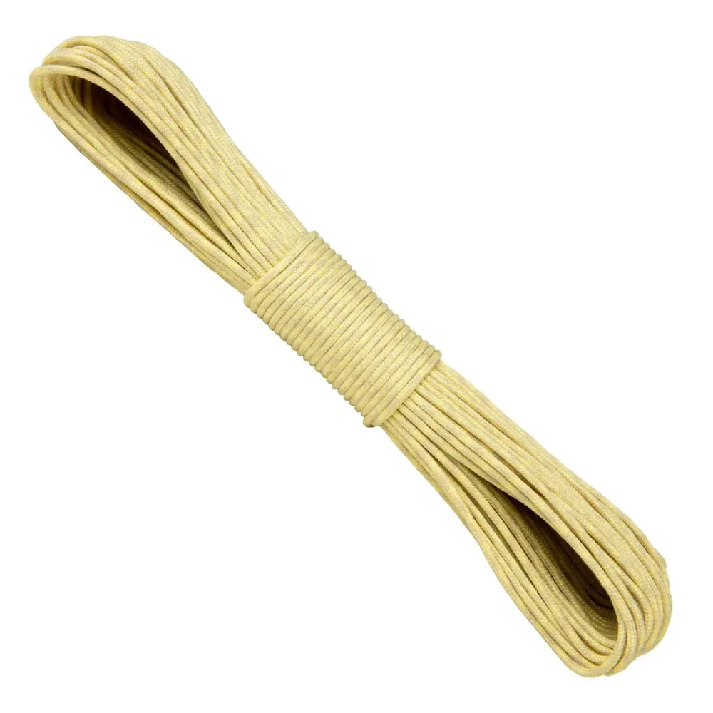 Atwood Rope MFG - Tactical Aramid Kevlar Schnur 100ft (Extrem Stark und Hitzebeständig)