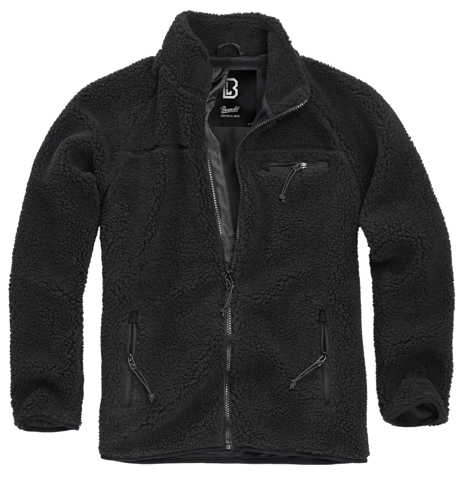 Brandit - Teddyfleece Jacket black