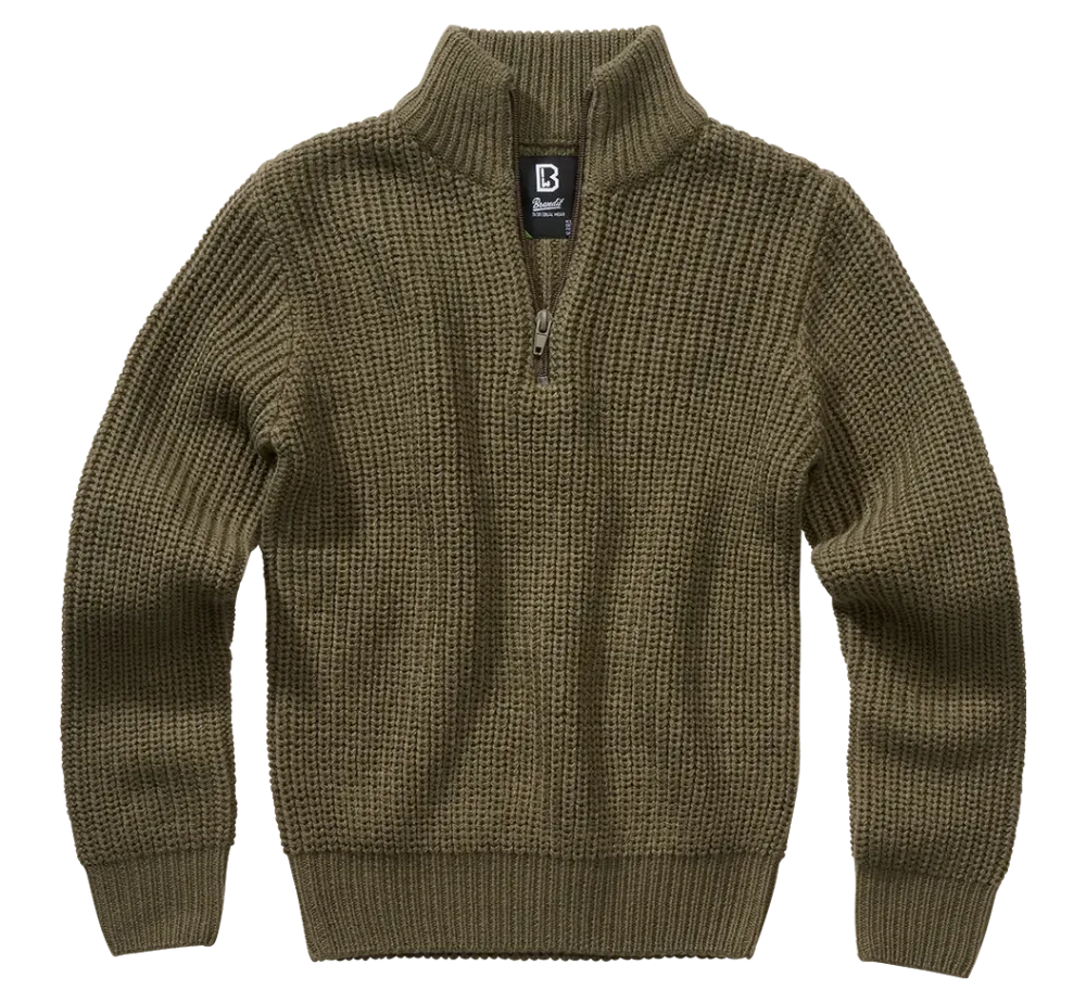 Kids Marine Pullover Troyer