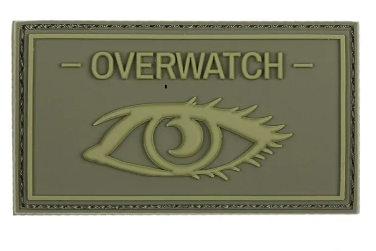 Klettabzeichen Overwatch - grün