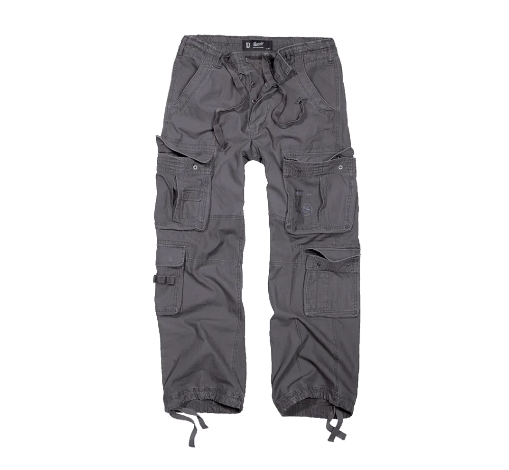 Brandit - Pure Vintage Pants anthracite