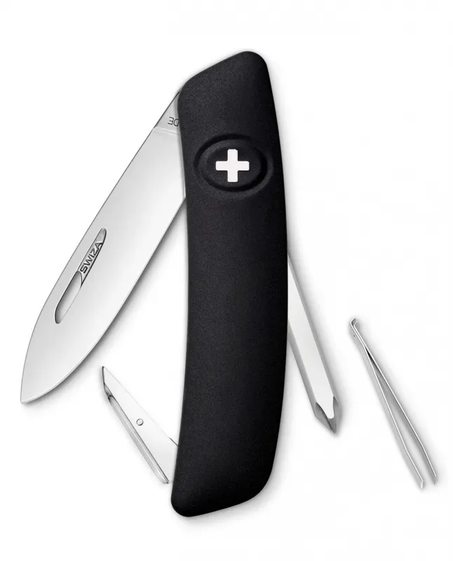 SWIZA Taschenmesser D02 - graphitschwarz