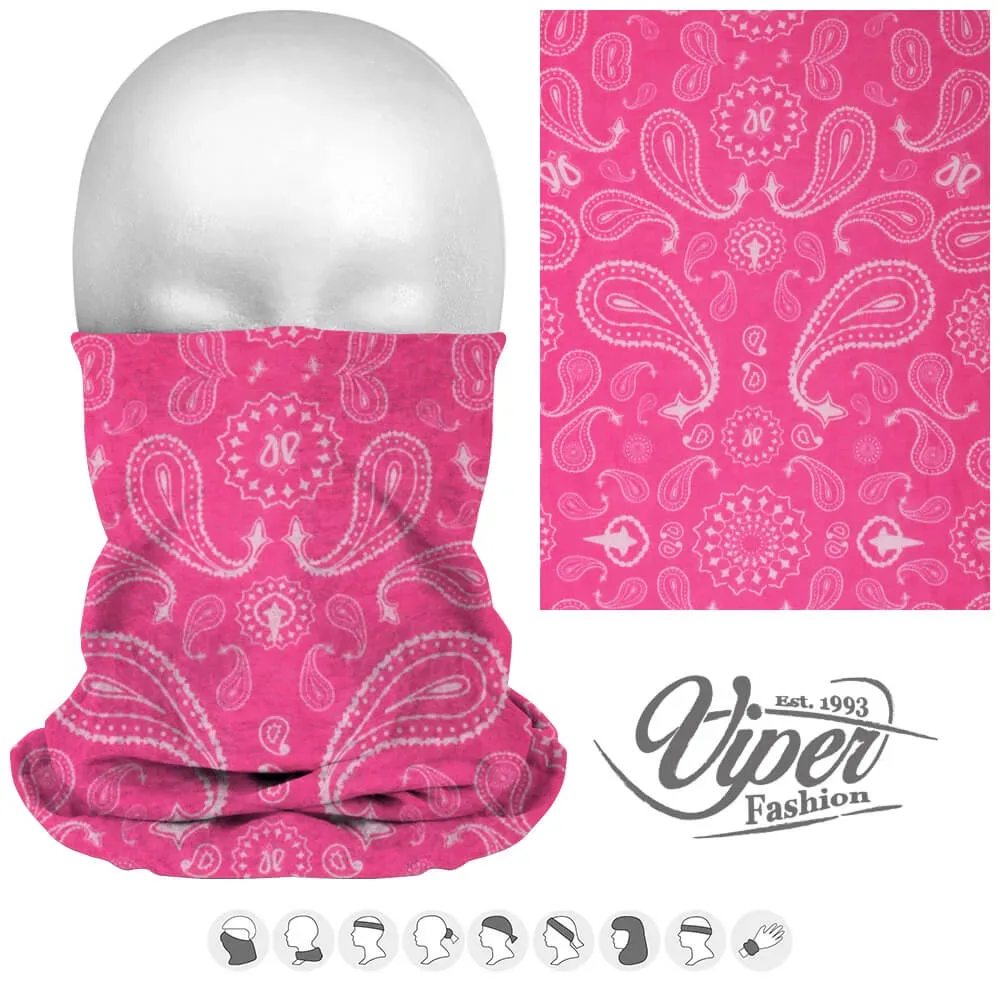 Mehrzweckschal 9 in 1, pink 