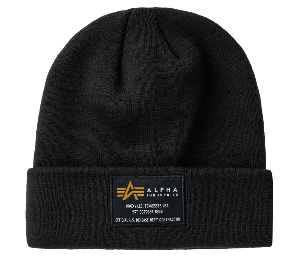 Alpha Industries - Crew Beanie (black)