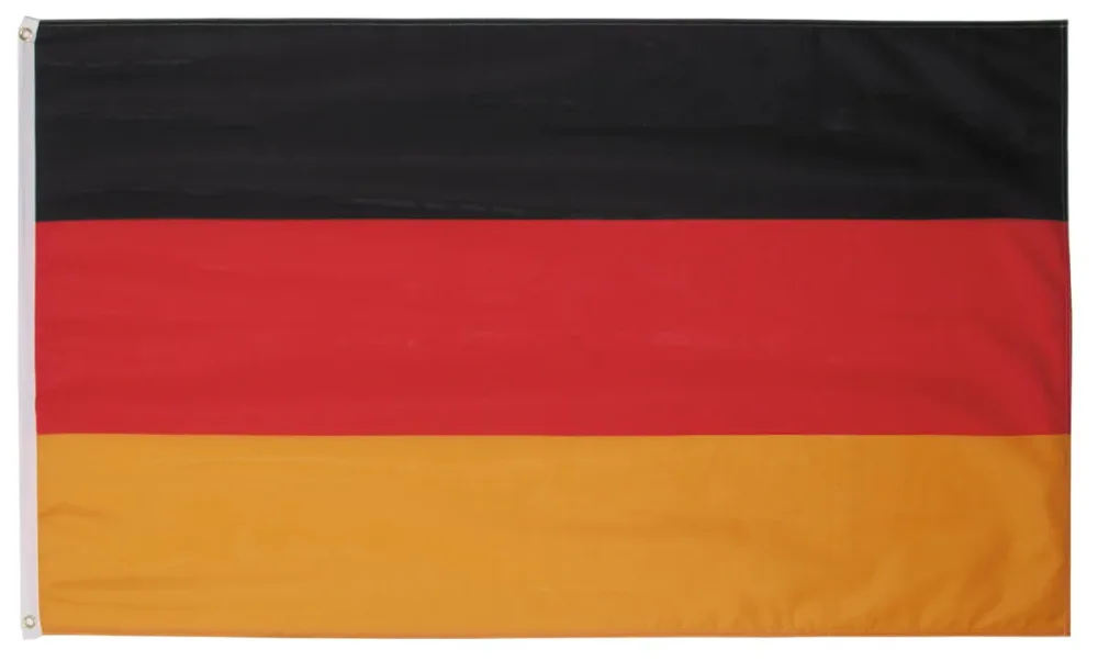 Fahne, Deutschland, Polyester, 90 x 150 cm
