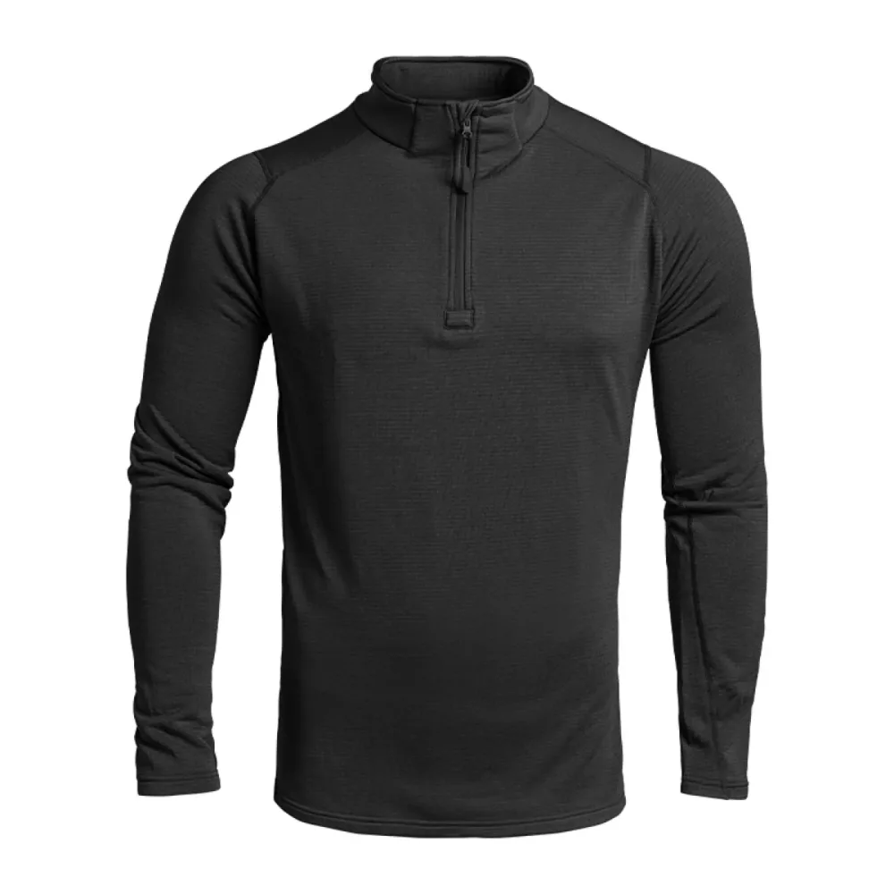 A10 Equipment - THERMO PERFORMER Zipper Shirt -10°C > -20°C (schwarz)