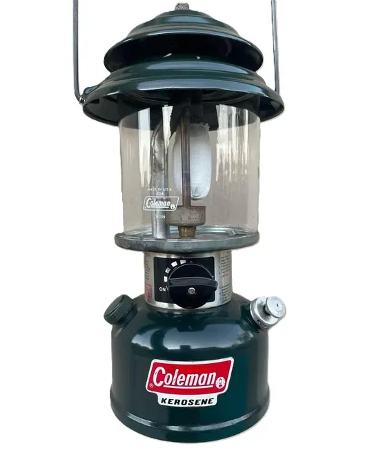 Coleman - Vintage Deluxe Single Mantle Kerosin Laterne (Rarität)