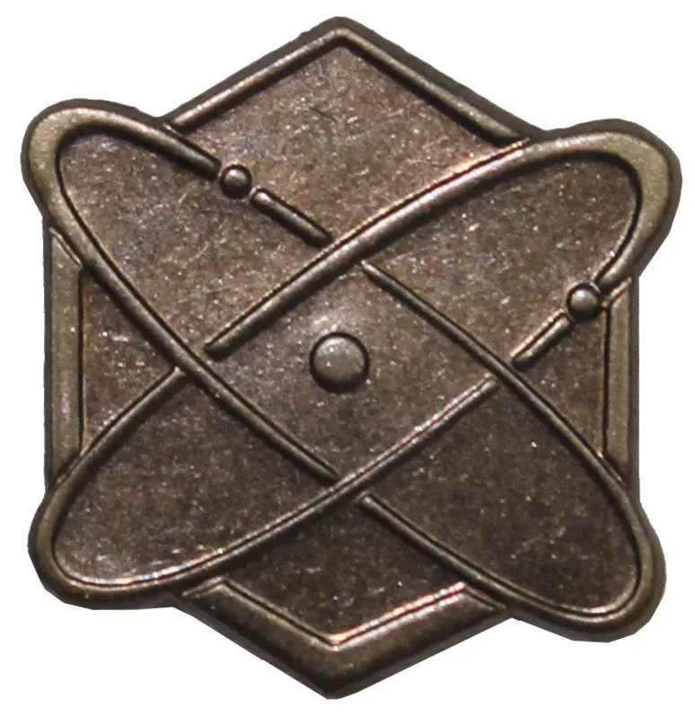 CZ/SK Metallabzeichen, bronze, 