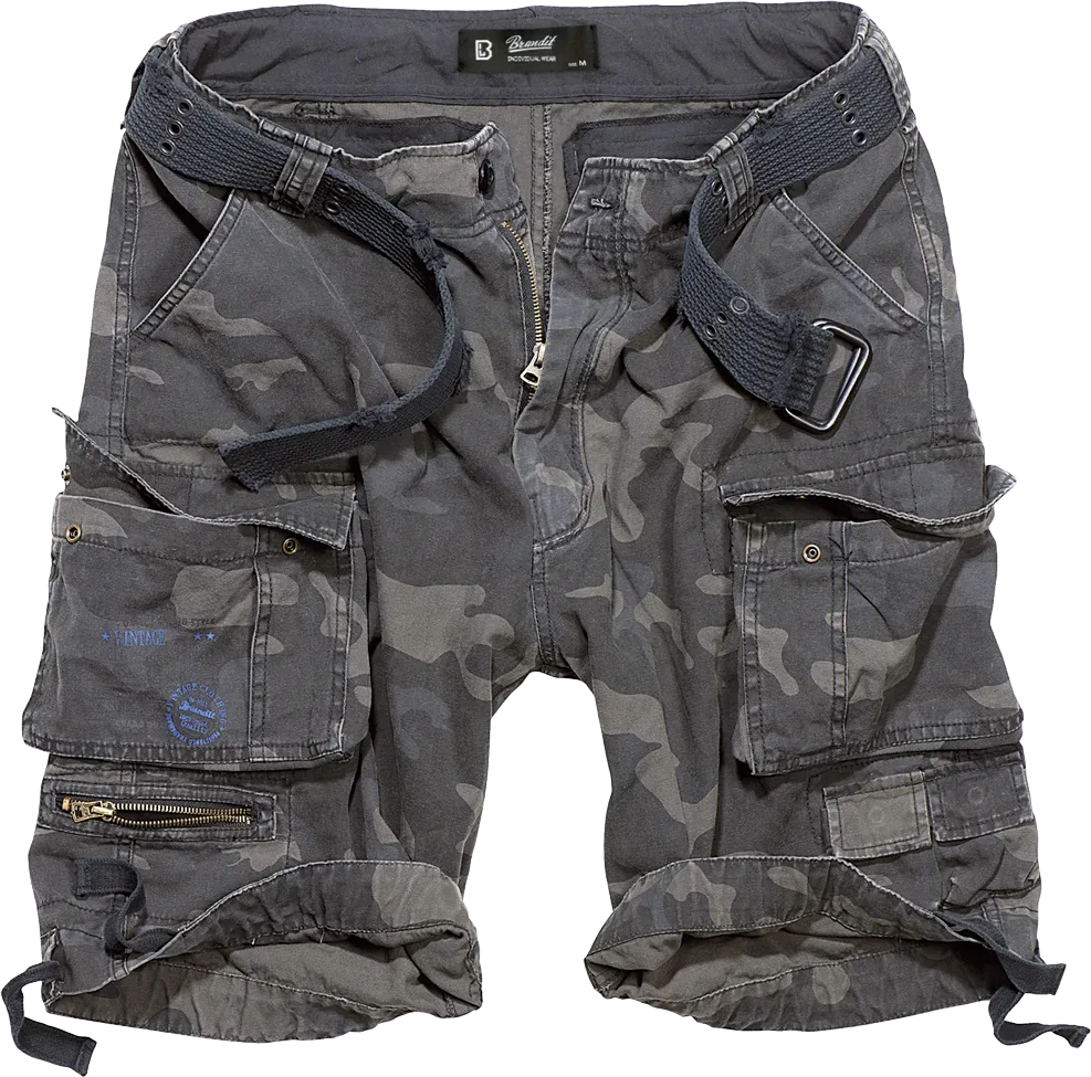 Brandit - Savage Vintage Shorts darkcamo
