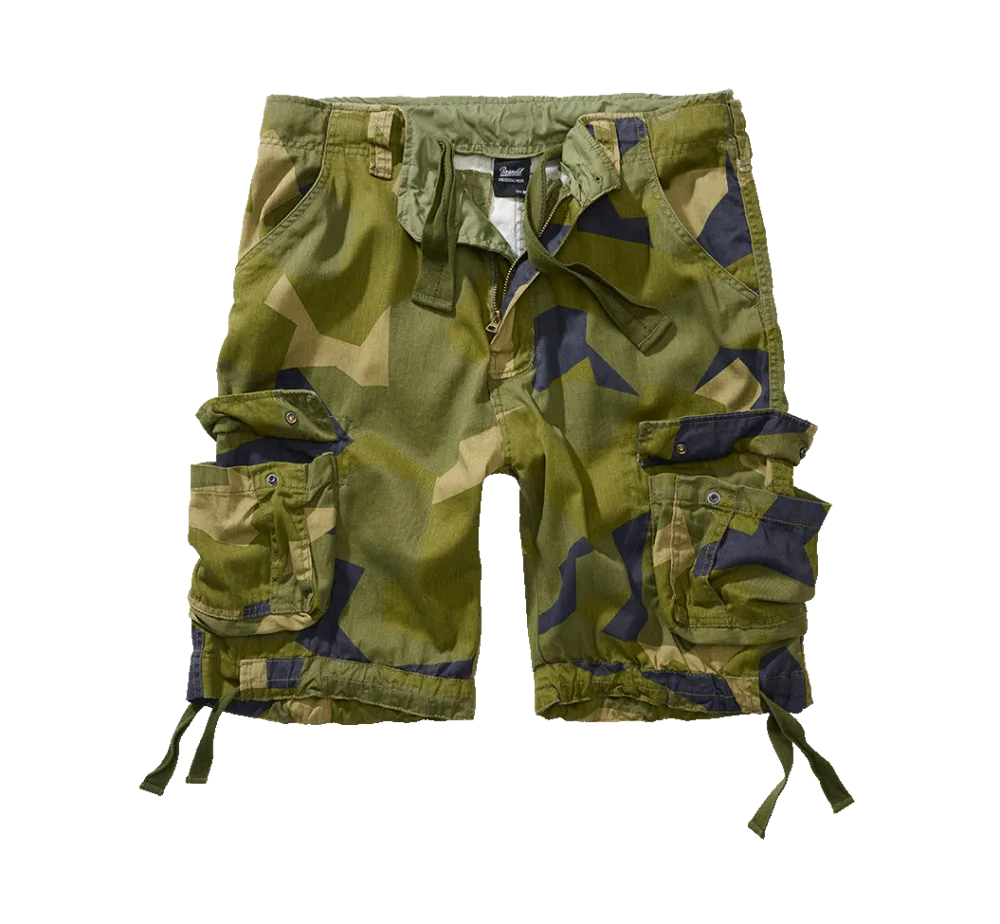 Brandit - Urban Legend Shorts swedish camo M90