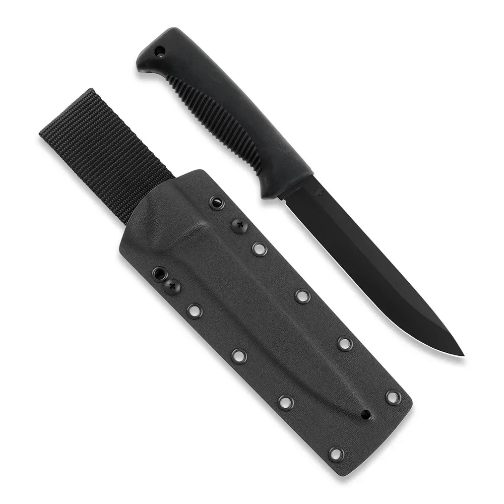 Peltonen Knives - M95 Ranger Puukko schwarz, PTFE Teflon, Kydexscheide (schwarz)