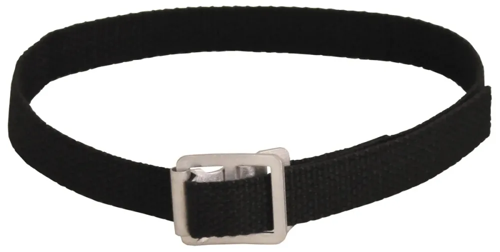 BW Packriemen, mit Schnalle, schwarz, ca. 60 cm