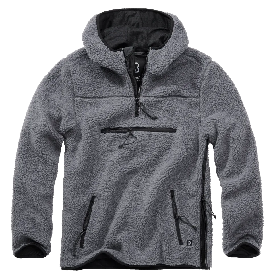 Brandit - Teddyfleece Worker Pullover anthracite