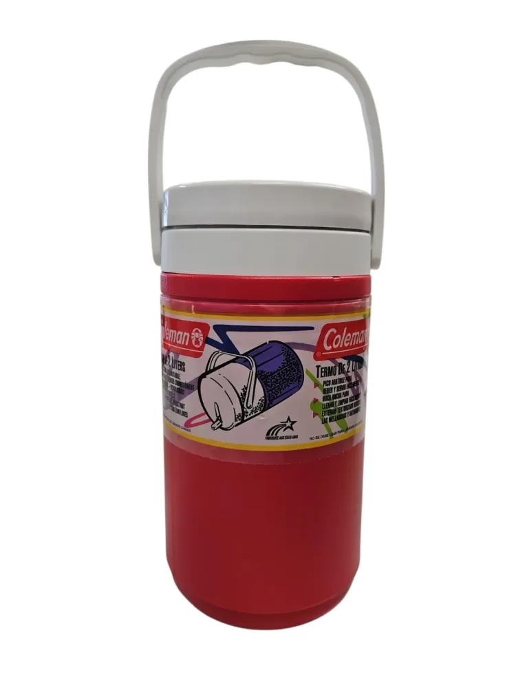 Coleman - Getränkekühler mit Ausguss 2 Liter (rot)