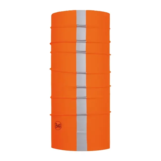 BUFF® Safety - Ecostretch Mehrzweckschal Reflective Orange (UV-Schutz+Reflektierend)