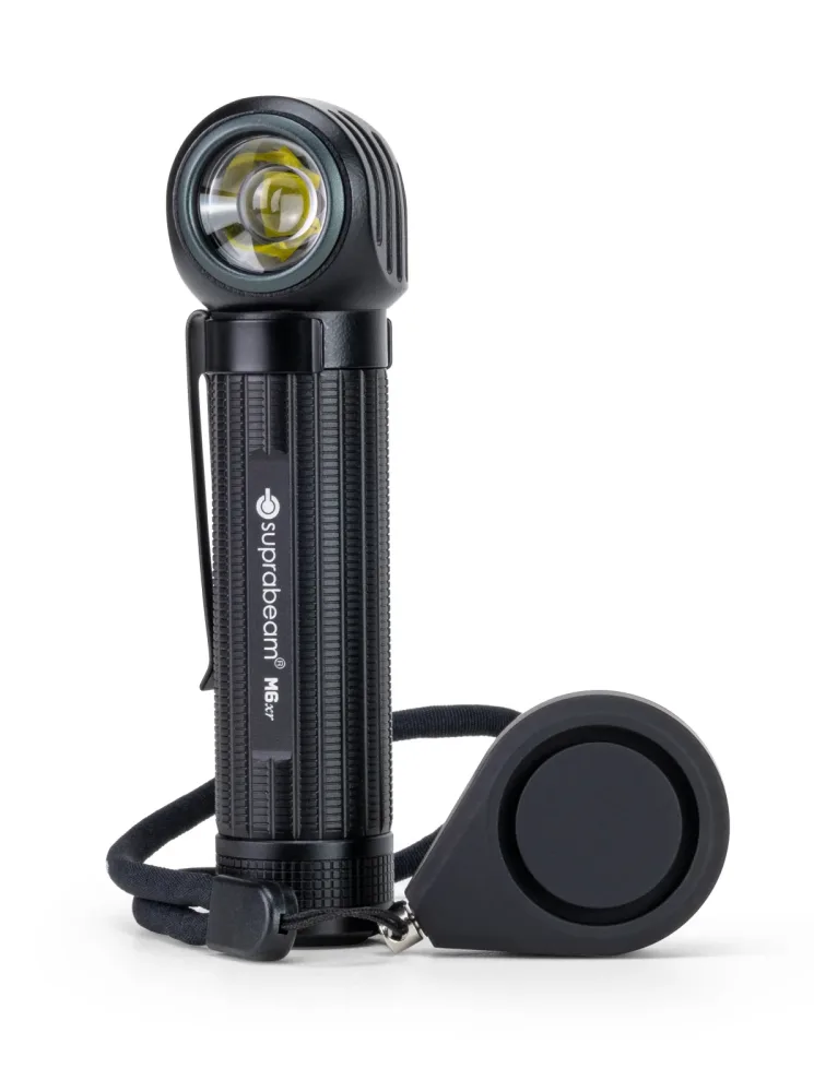 Suprabeam - Taschenlampe M6xr Bodyguard zur Selbstverteidigung (2000 Lumen)