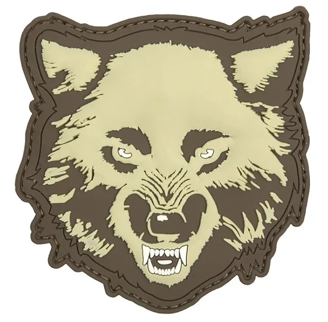 Klettabzeichen Wolf - coyote