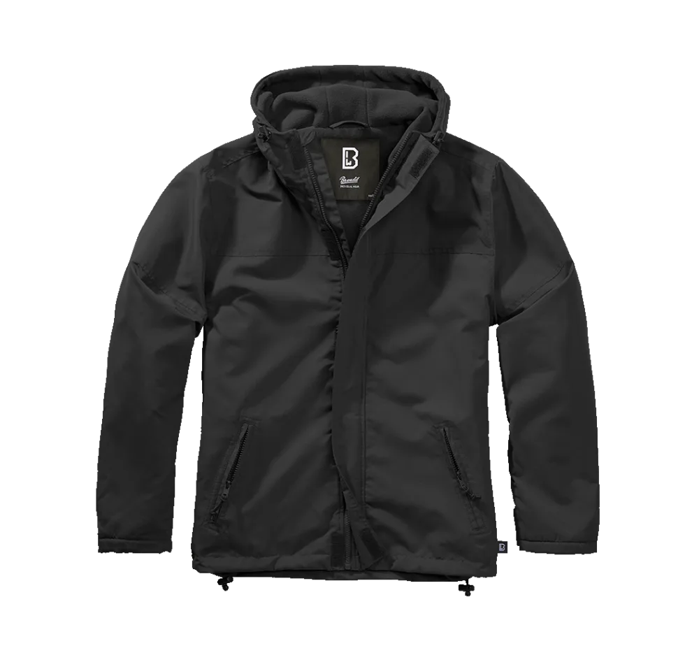Brandit - Frontzip Windbreaker black